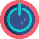electronics,controls,line,power button,circle,off,on
